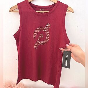 NEW Peloton Studio Side Slit Muscle Tank (Red)
Size S